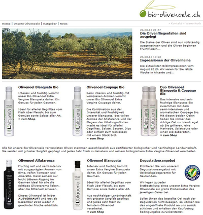 Bio Olivenoel aus Spanien